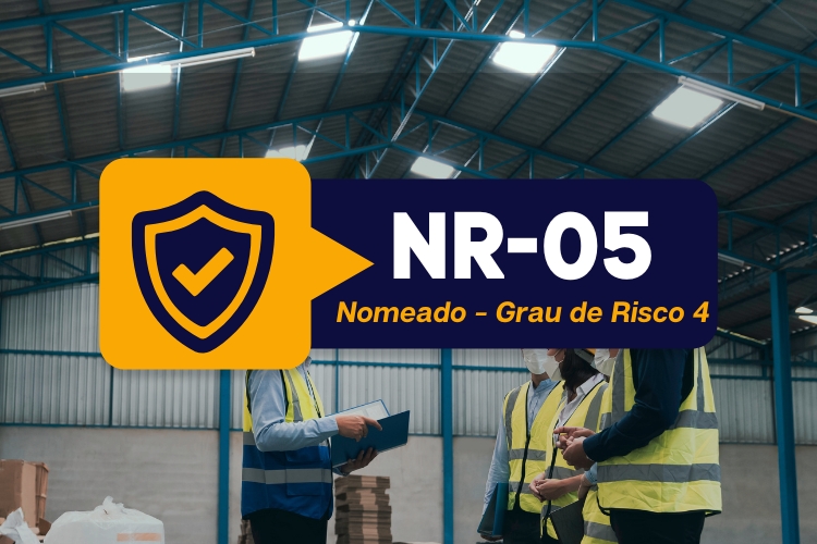 NR 05 CIPA Nomeado – Comissão Interna de Prevenção a Acidentes – Grau de Risco 4